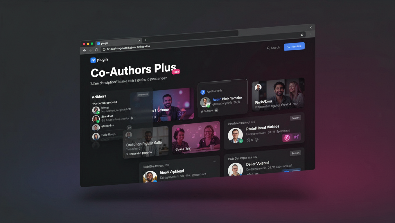 Preview of Co-Authors Plus