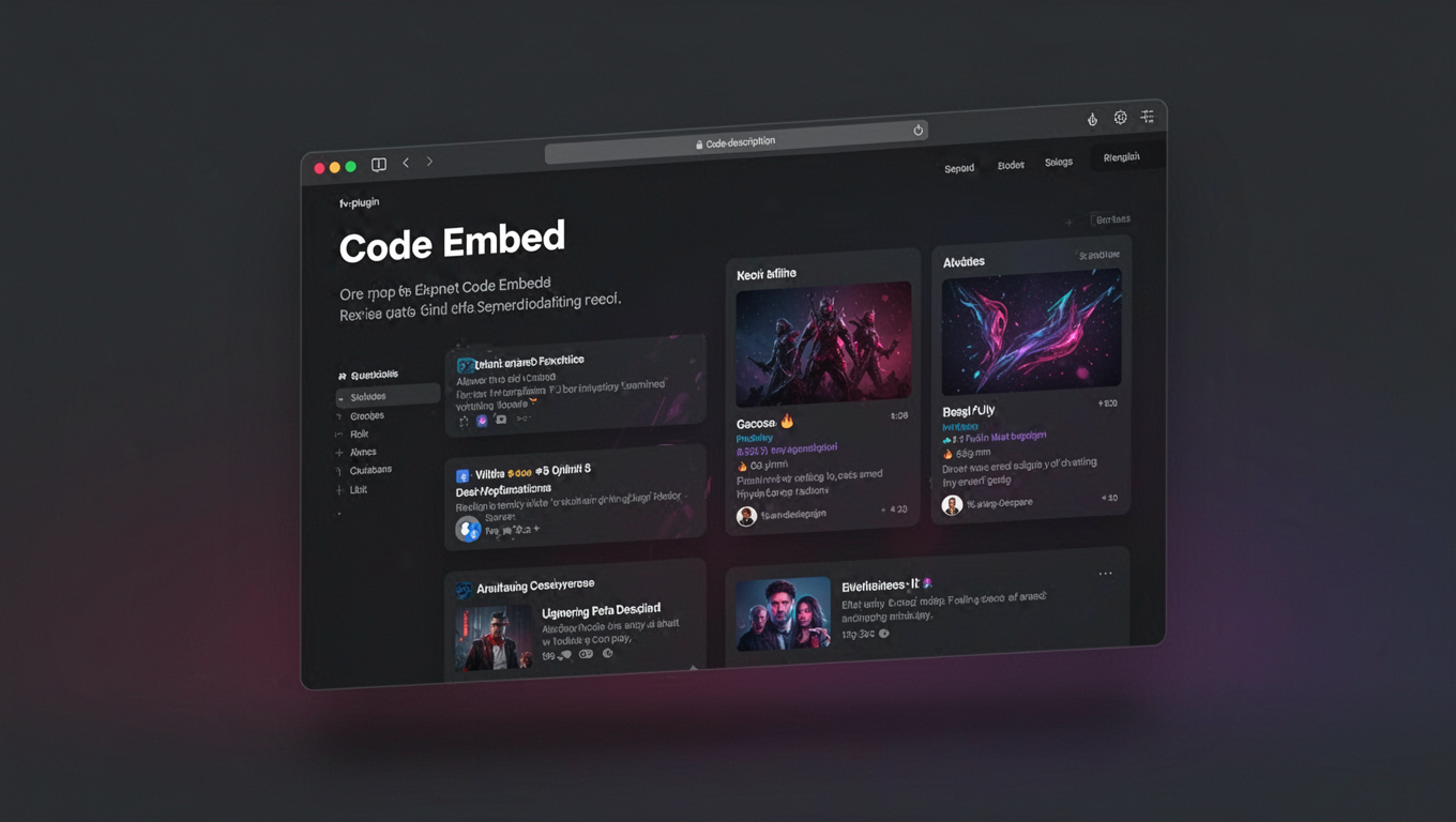 Preview of Code Embed