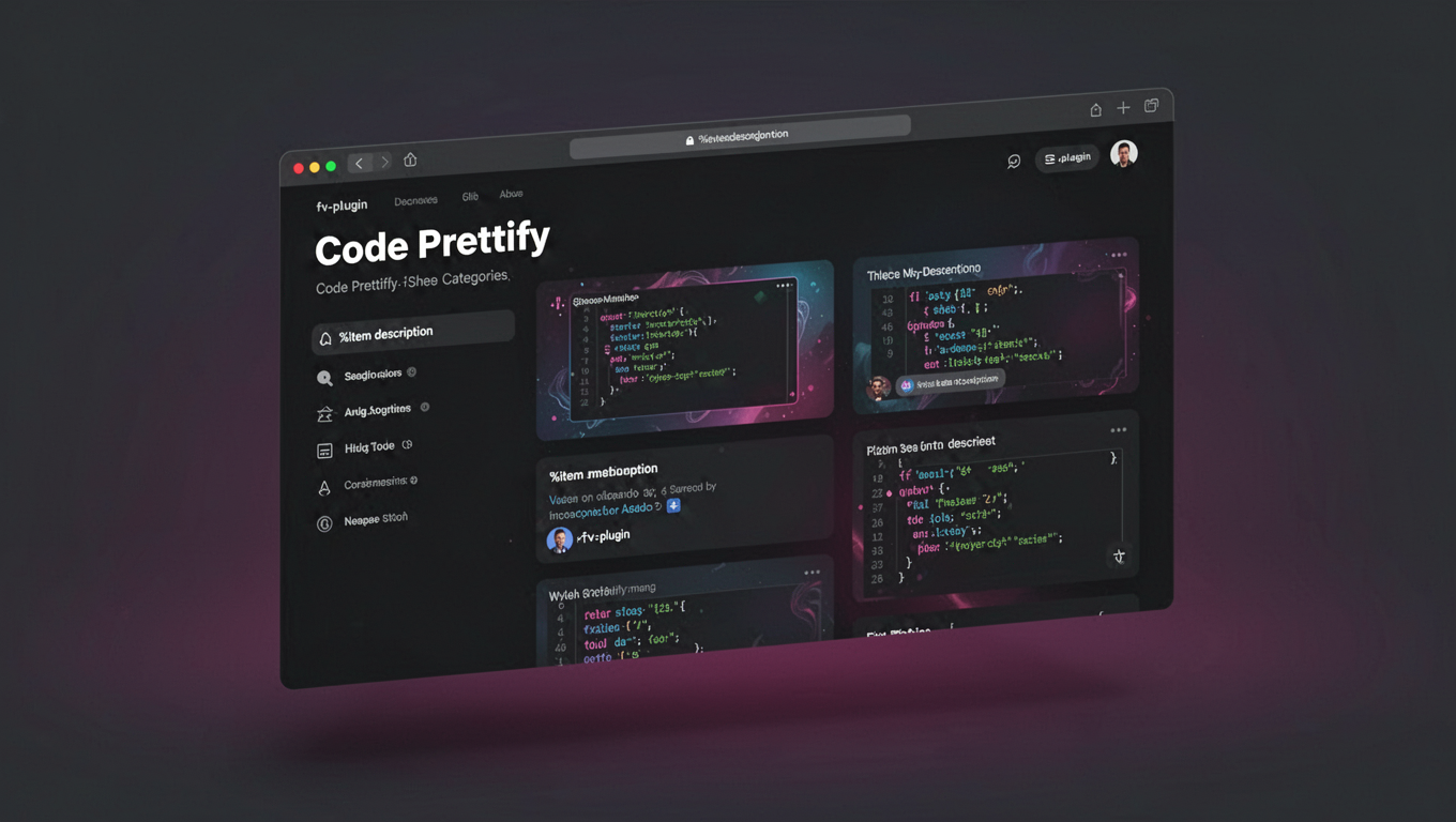 Preview of Code Prettify