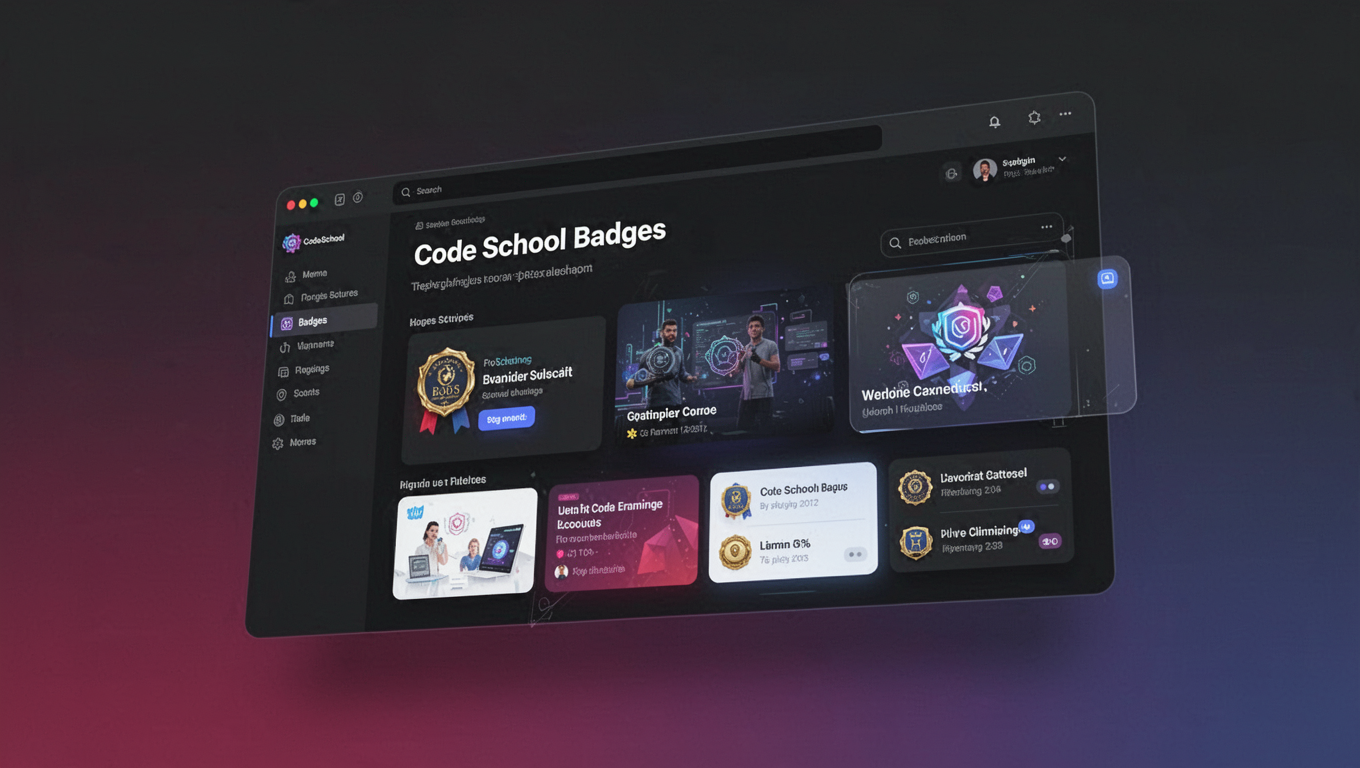Preview of Code School Badges