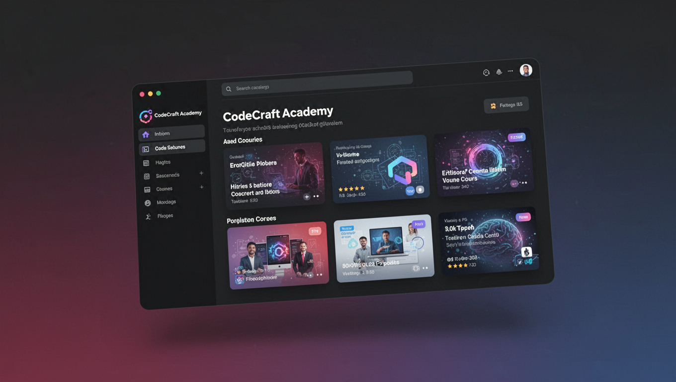 Preview of CodeCraft Academy