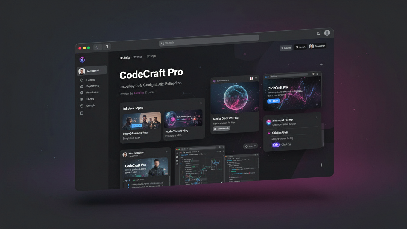 Preview of CodeCraft Pro