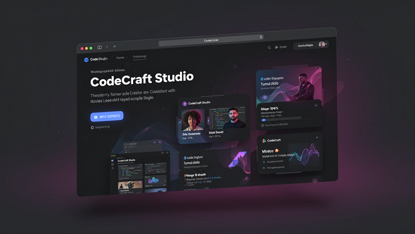 Preview of CodeCraft Studio