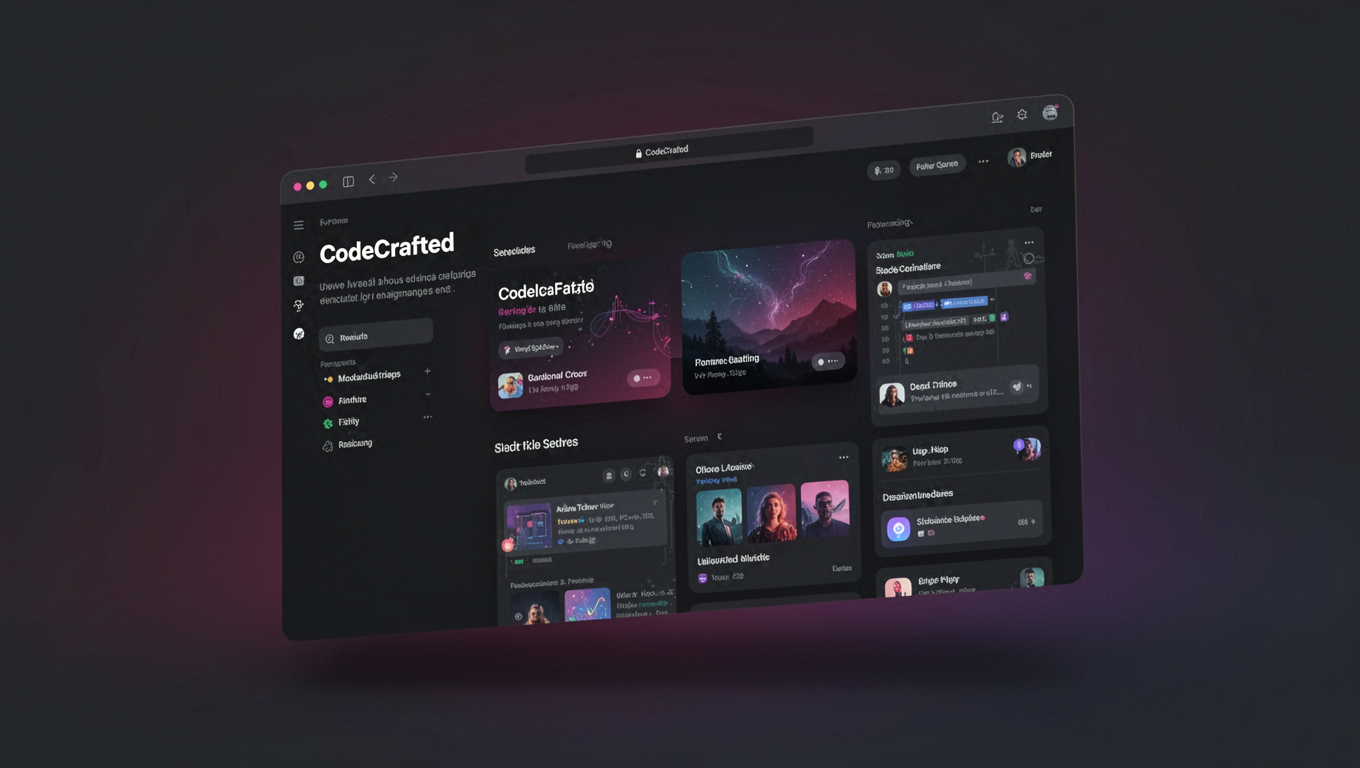Preview of CodeCrafted