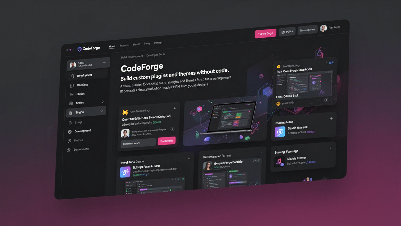 Preview of CodeForge