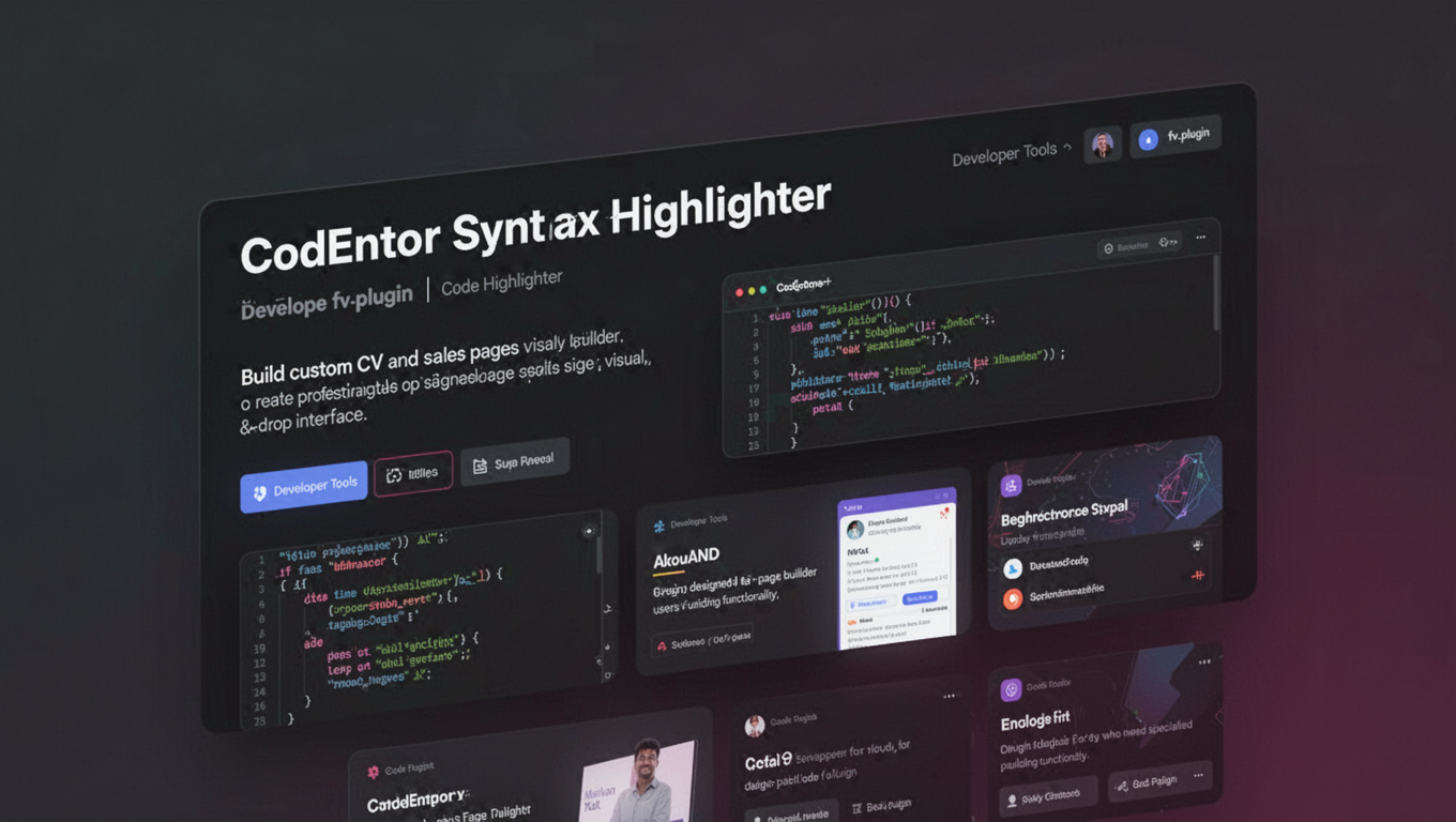 Preview of CodEntor Syntax Highlighter