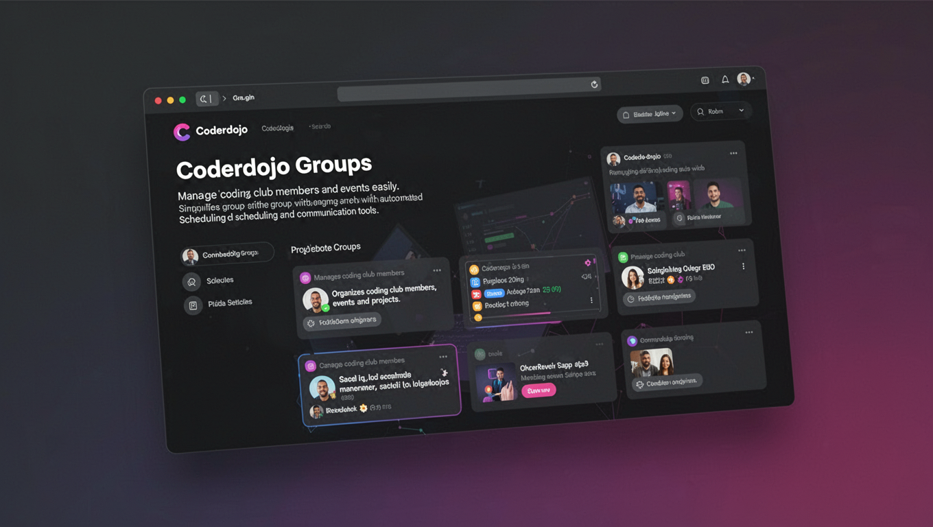 Preview of Coderdojo Groups