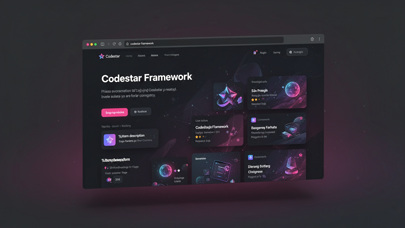 Preview of Codestar Framework