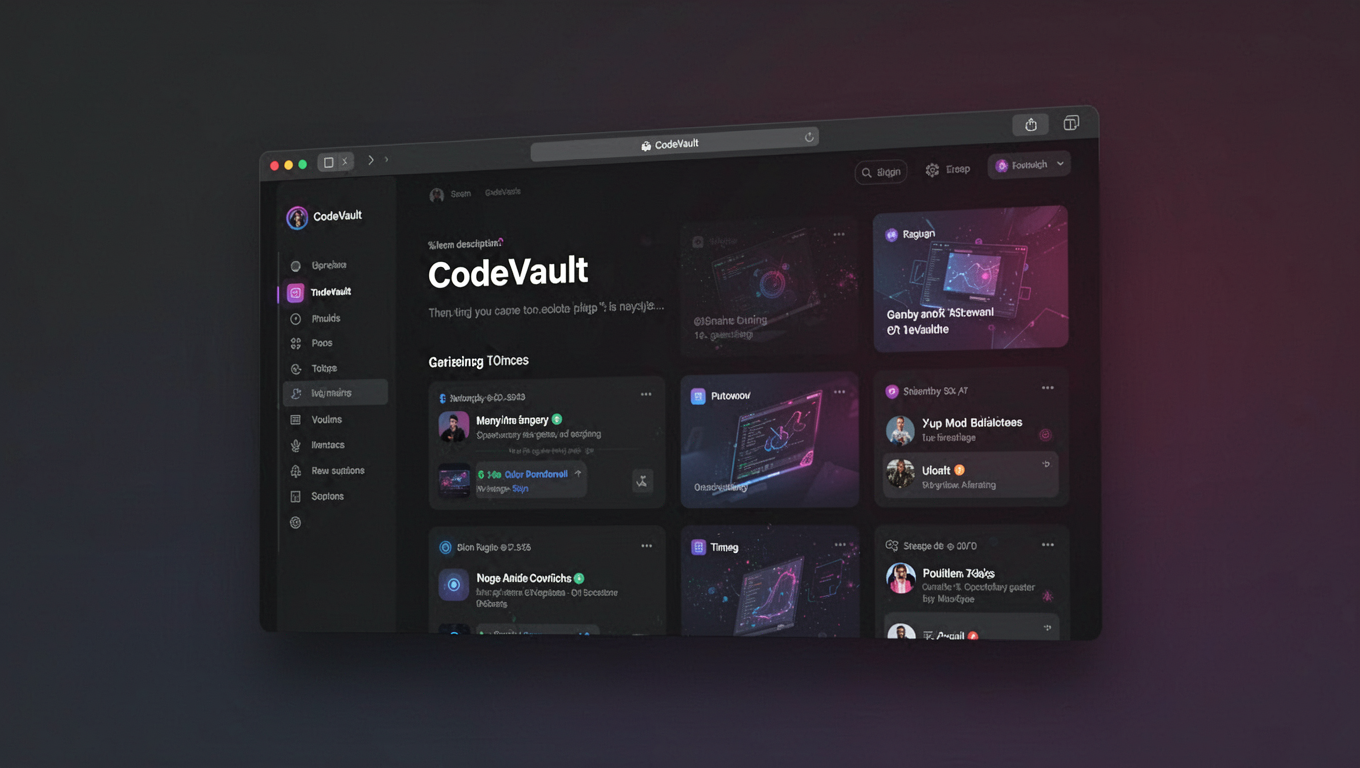 Preview of CodeVault