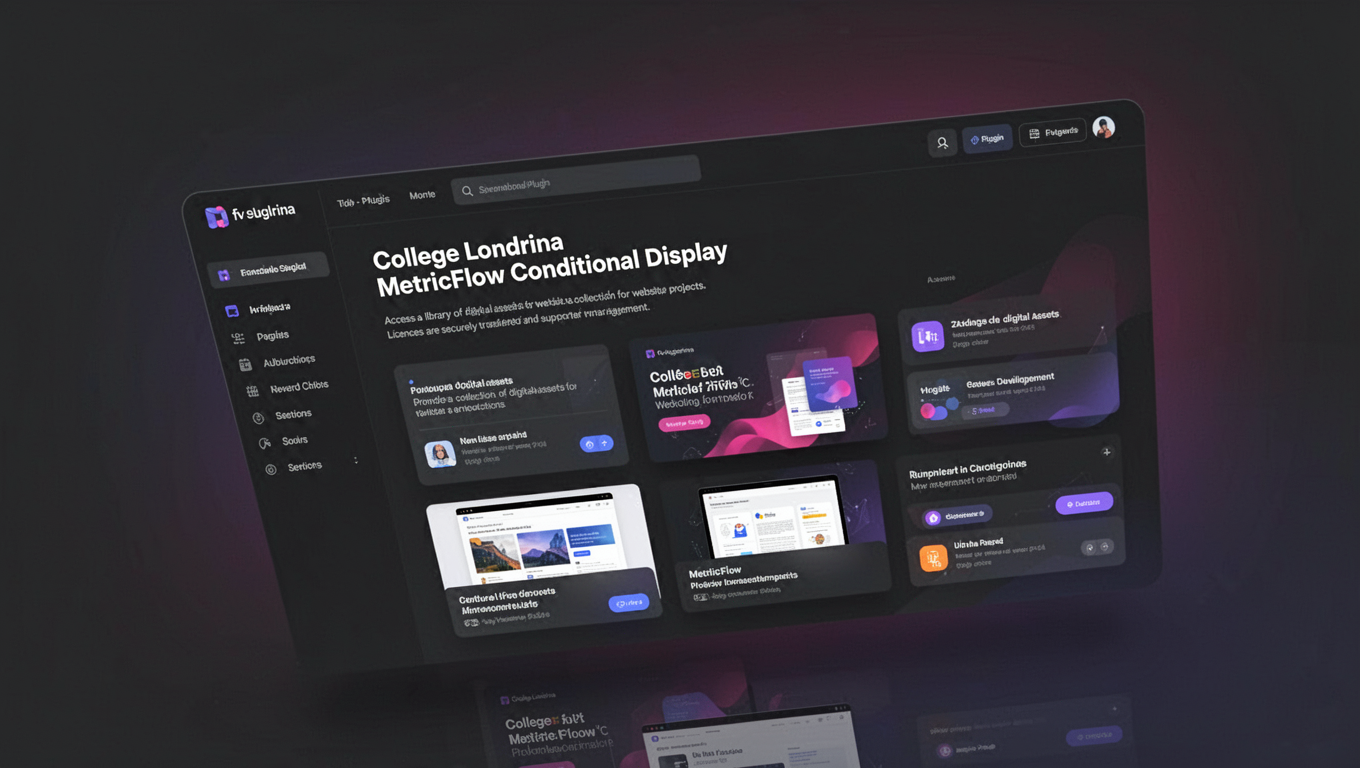 Preview of College Londrina MetricFlow Conditional Display