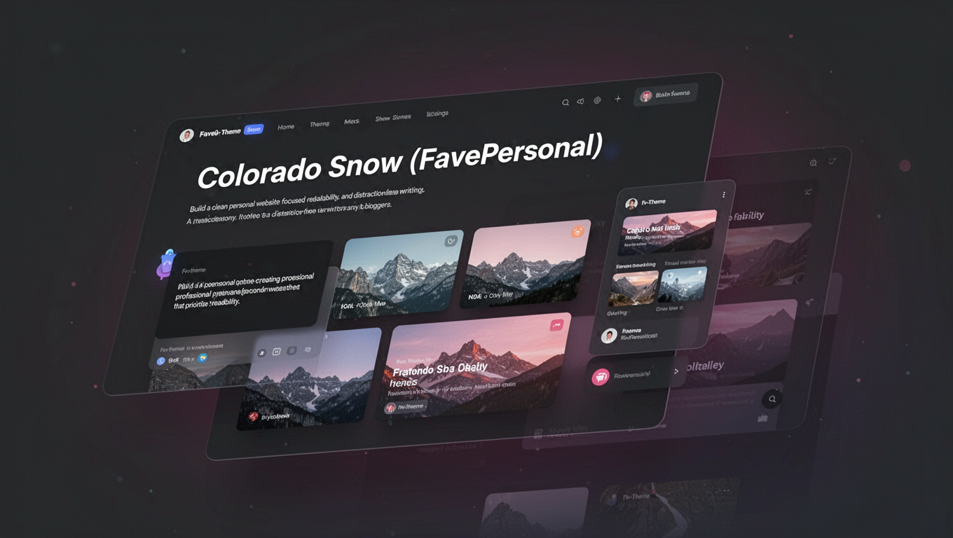 Preview of Colorado Snow (FavePersonal)