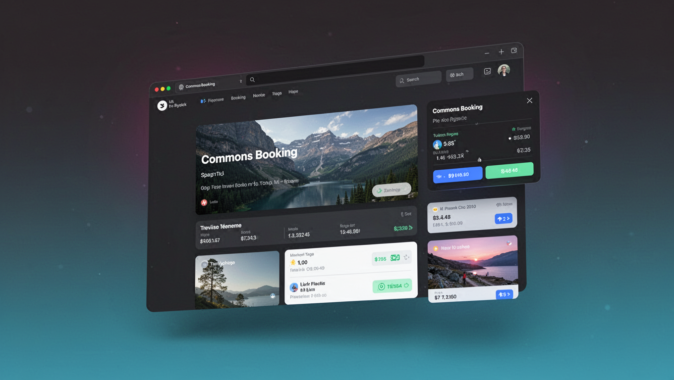 Preview of Commons Booking