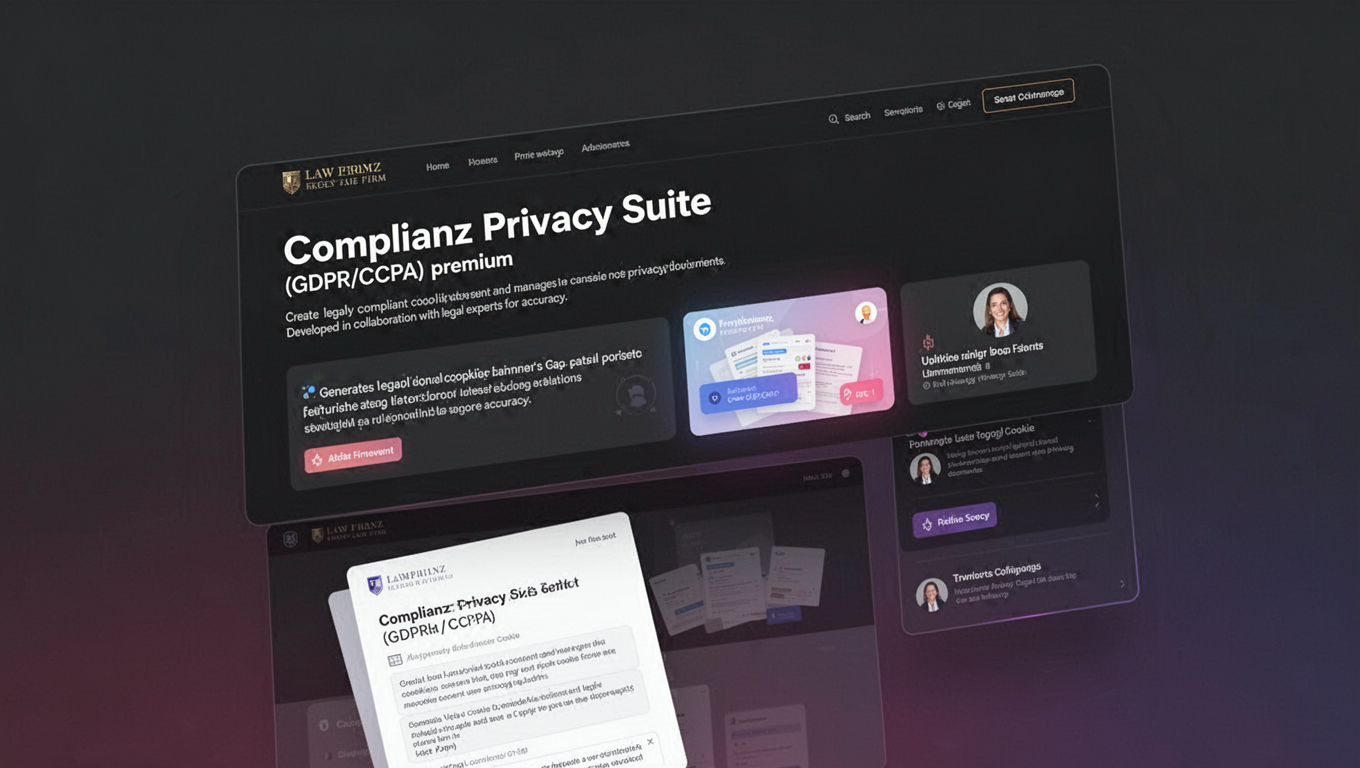 Preview of Complianz Privacy Suite (GDPR/CCPA) premium
