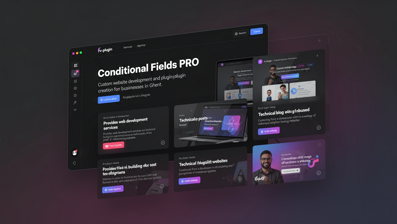 Preview of Conditional Fields PRO
