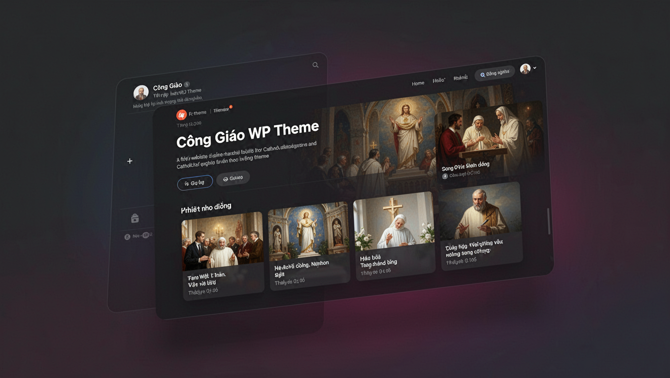 Preview of Công Giáo WP Theme