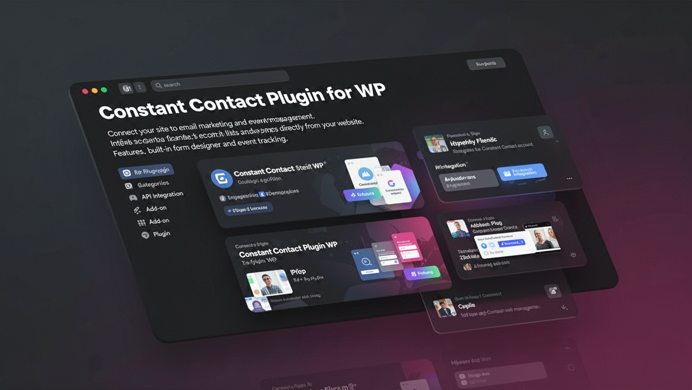 Preview of Constant Contact Plugin for WP