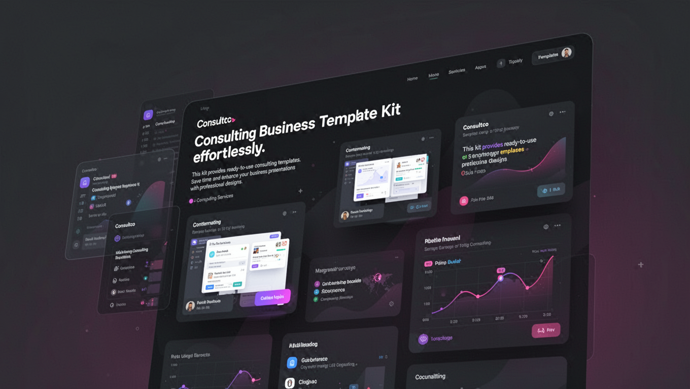Preview of Consultco - Consulting Business Template Kit
