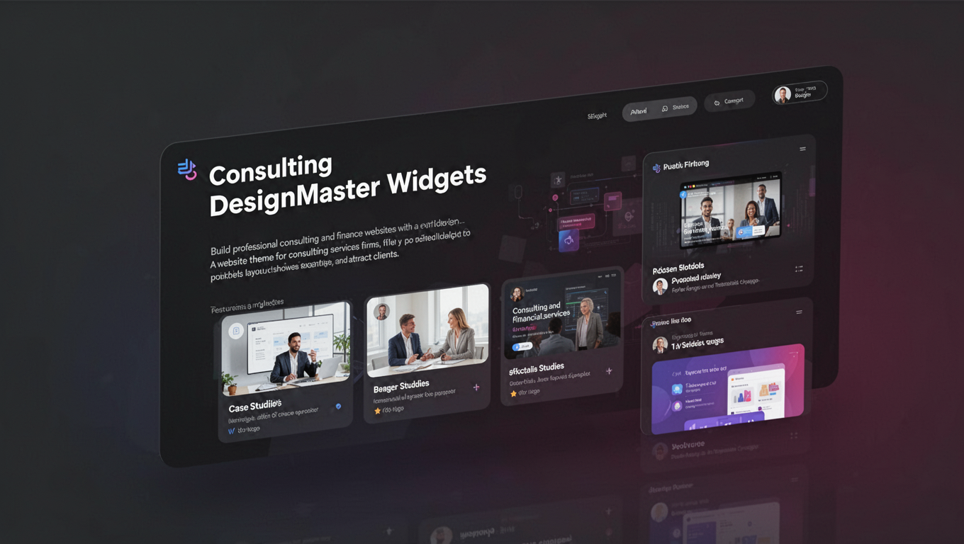 Preview of Consulting DesignMaster Widgets
