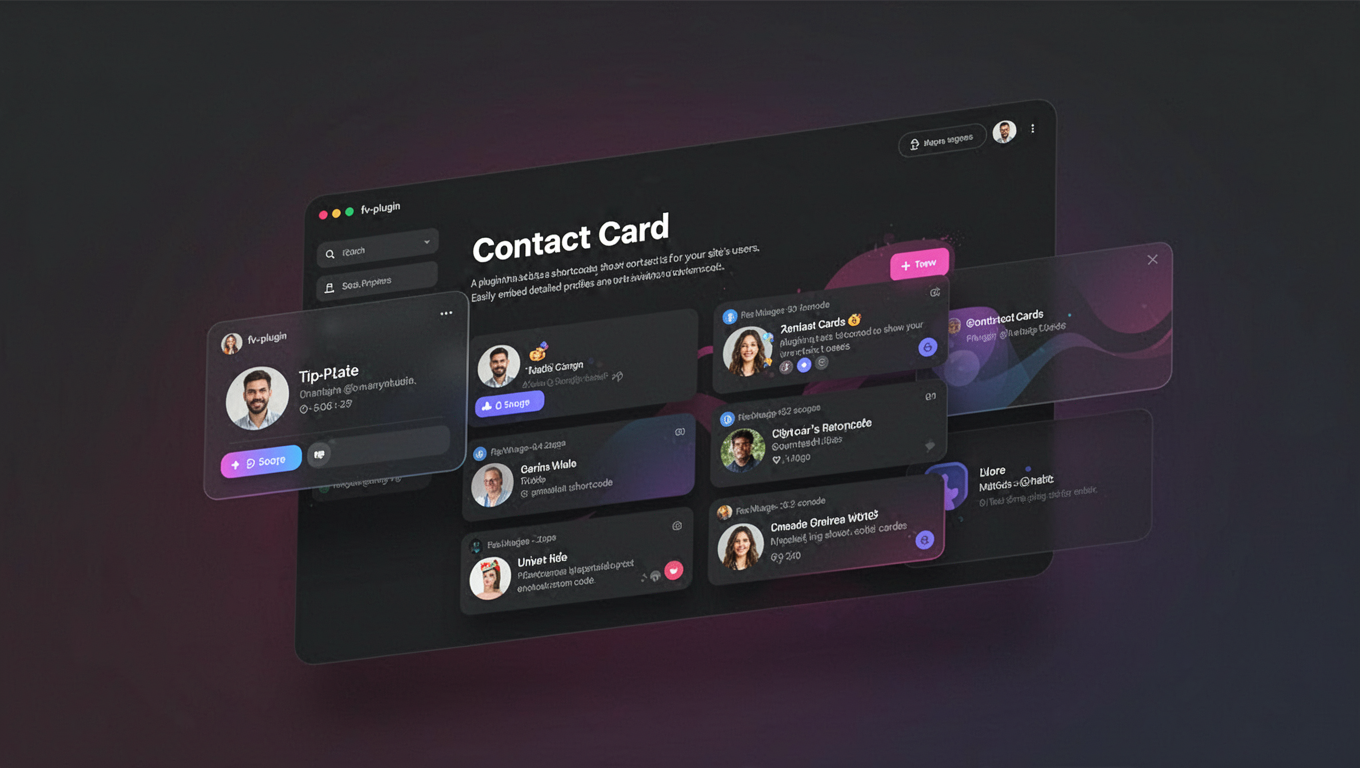 Preview of Contact Card