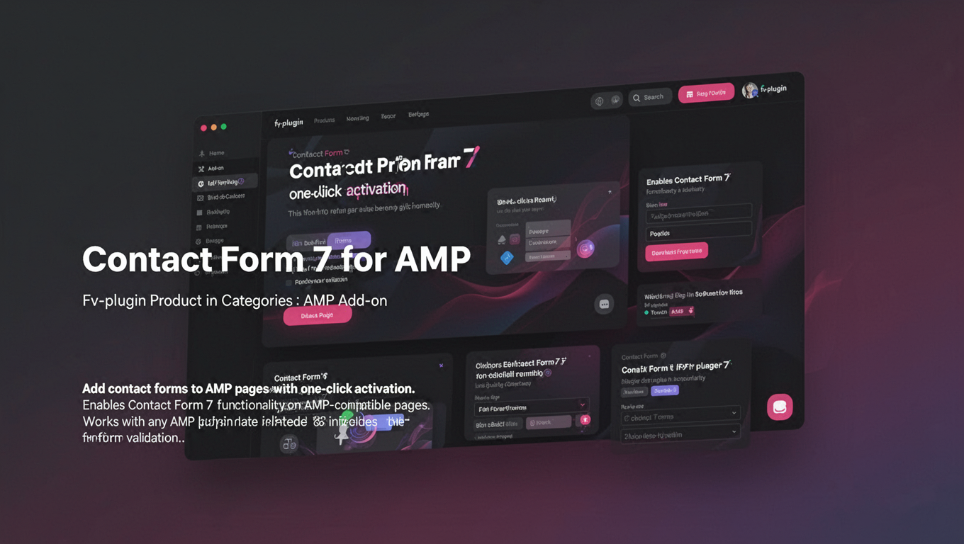 Preview of Contact Form 7 for AMP