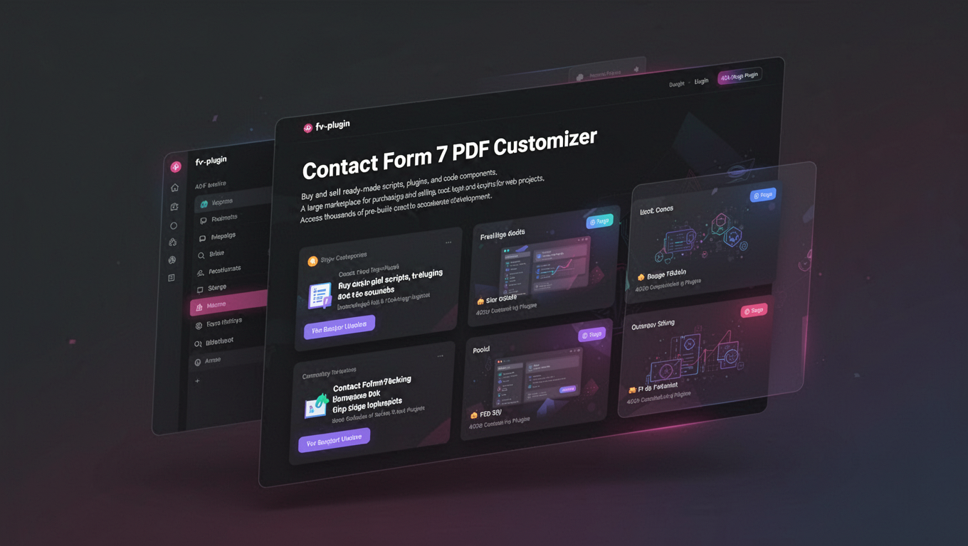 Preview of Contact Form 7 PDF Customizer