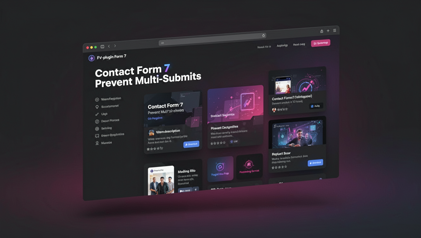 Preview of Contact Form 7 Prevent Multi-Submits