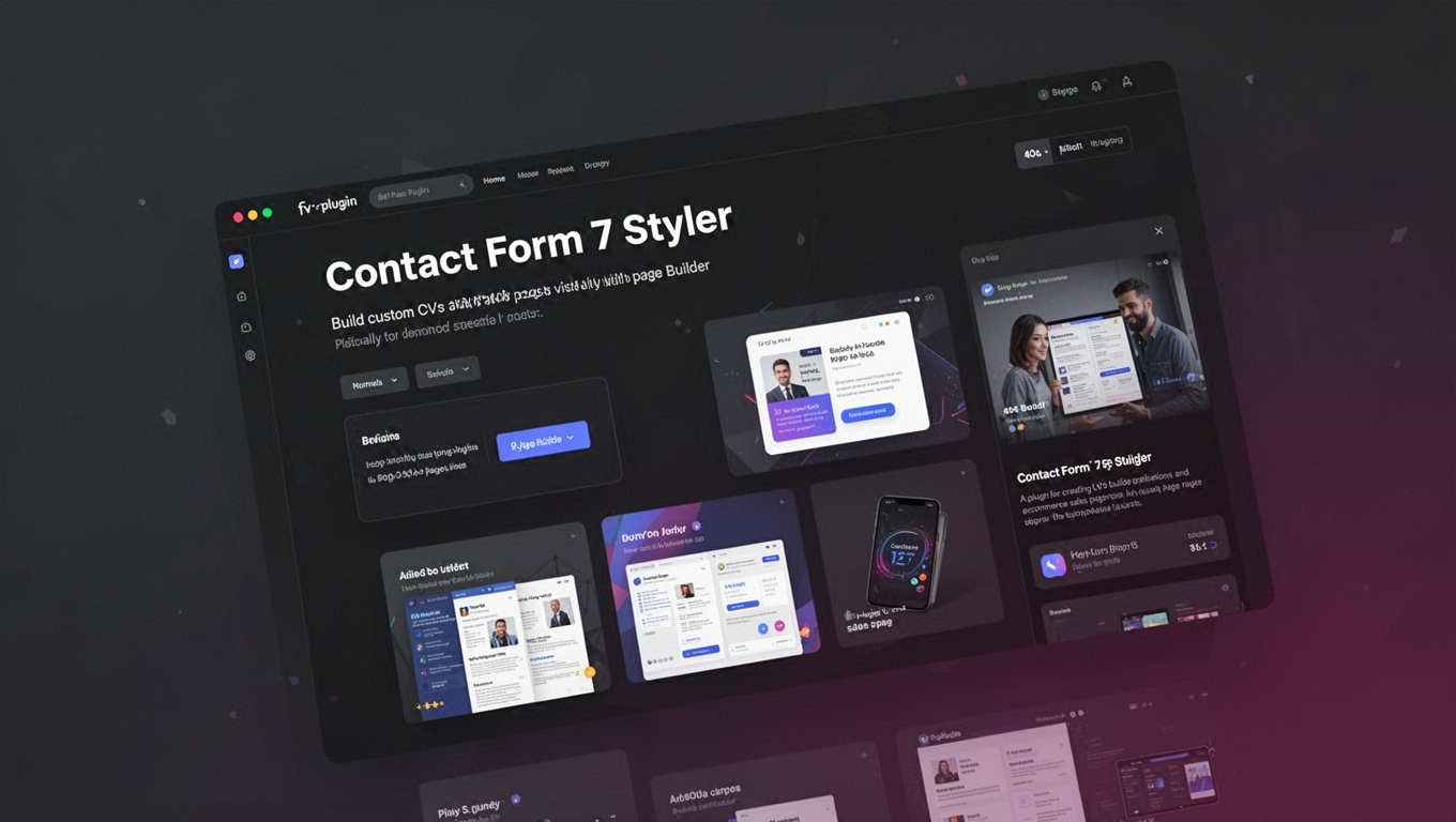 Preview of Contact Form 7 Styler