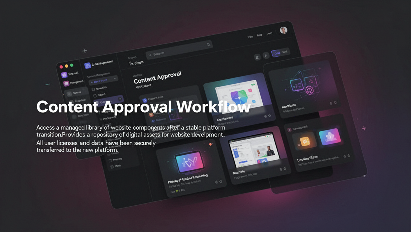 Preview of Content Approval Workflow