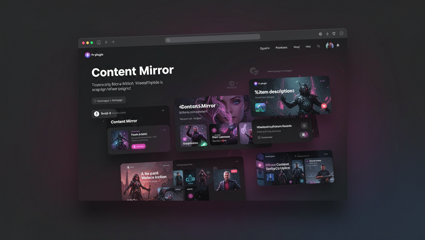 Preview of Content Mirror