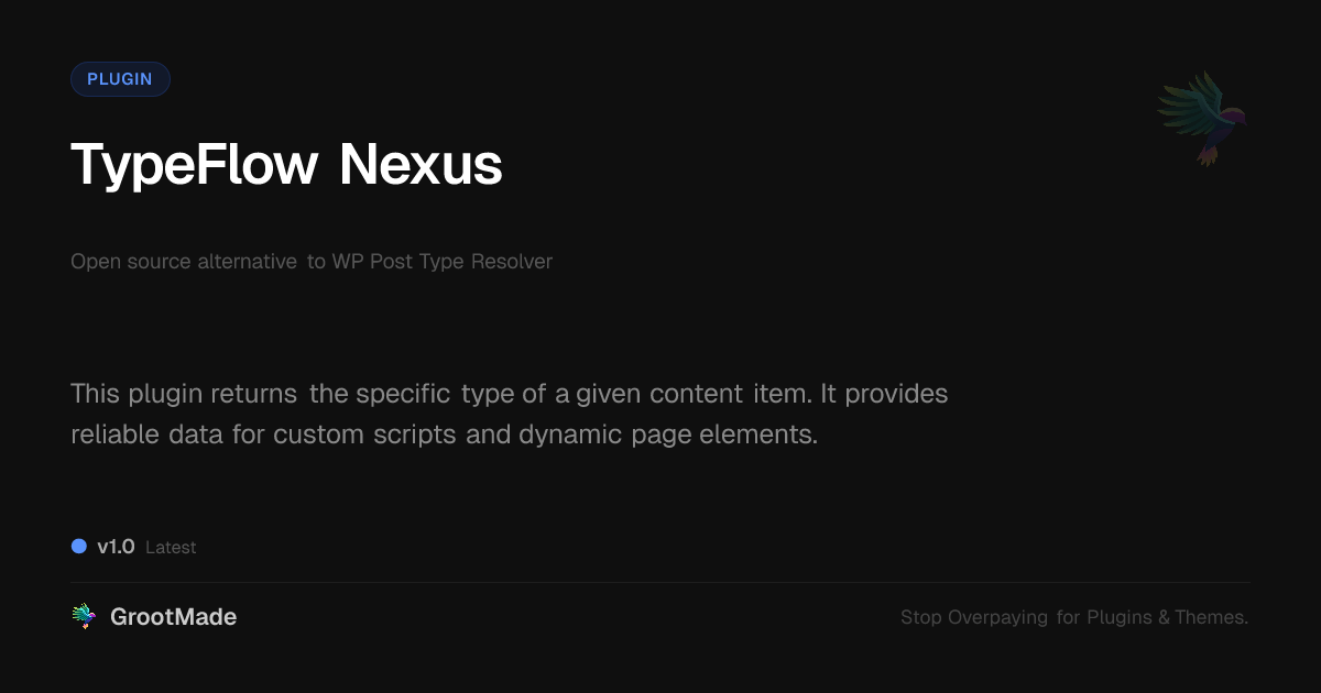 Preview of TypeFlow Nexus