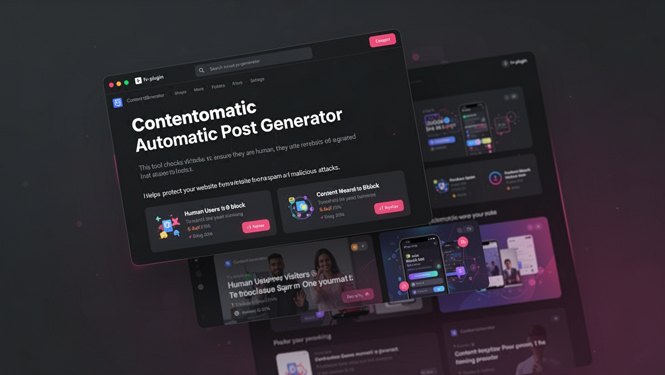 Preview of Contentomatic Automatic Post Generator