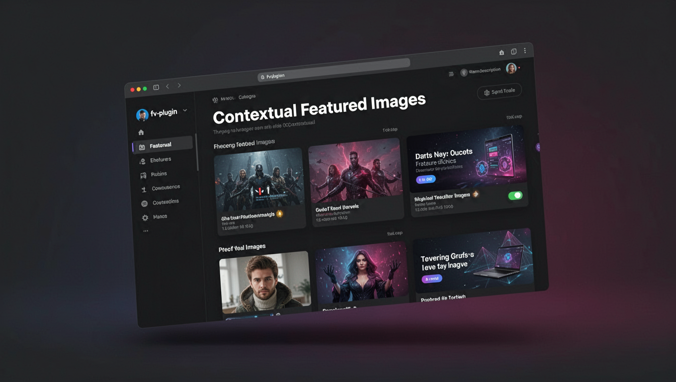 Preview of Contextual Featured Images