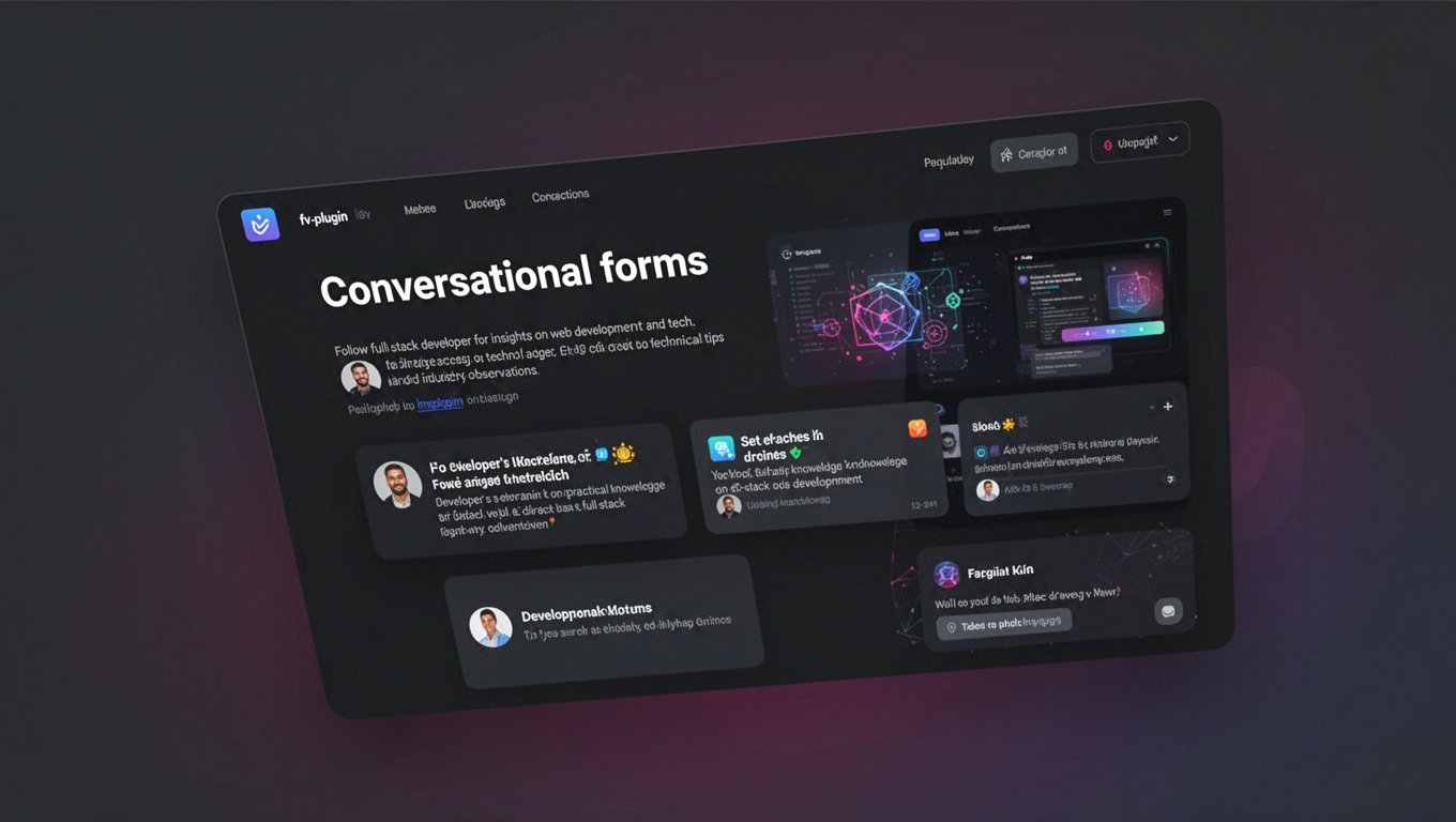 Preview of Conversational forms