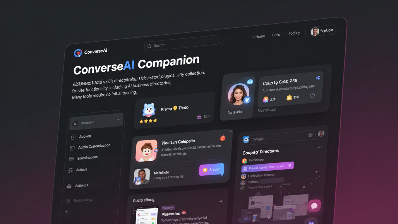 Preview of ConverseAI Companion