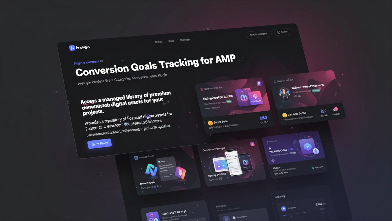 Preview of Conversion Goals Tracking for AMP