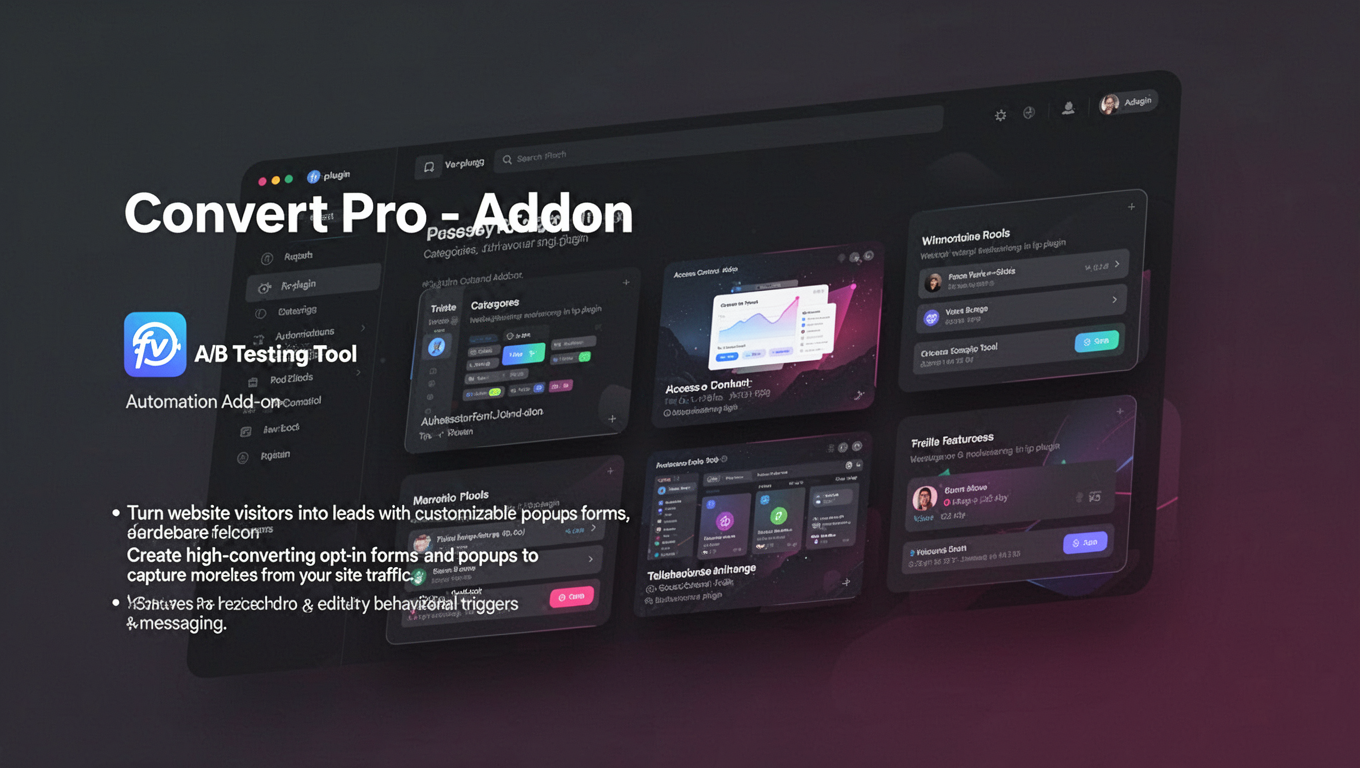 Preview of Convert Pro - Addon