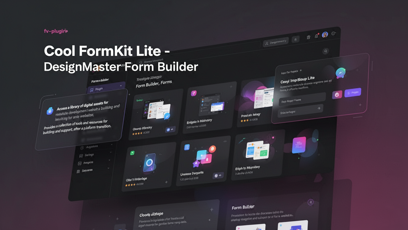 Preview of Cool FormKit Lite - DesignMaster Form Builder