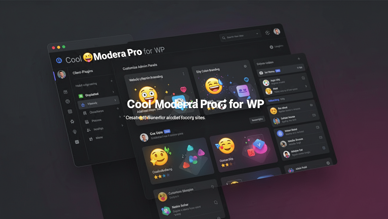 Preview of Cool Modera Pro for WP