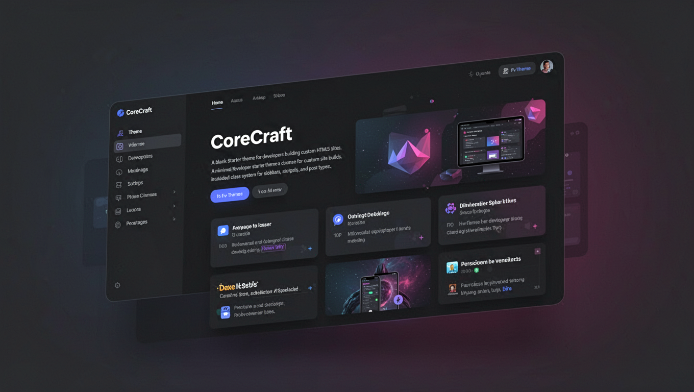 Preview of CoreCraft