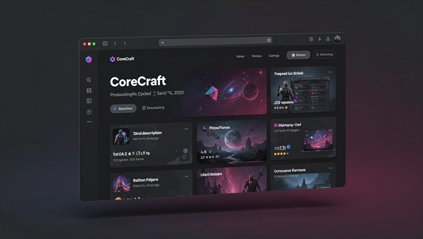 Preview of CoreCraft