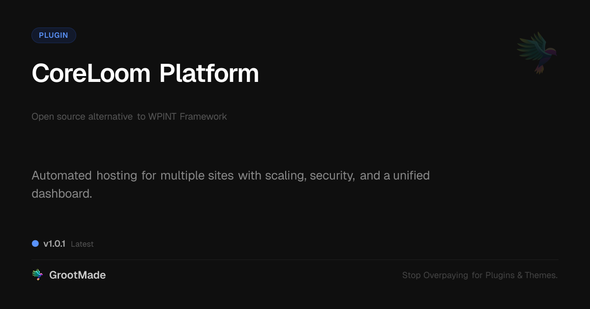 Preview of CoreLoom Platform