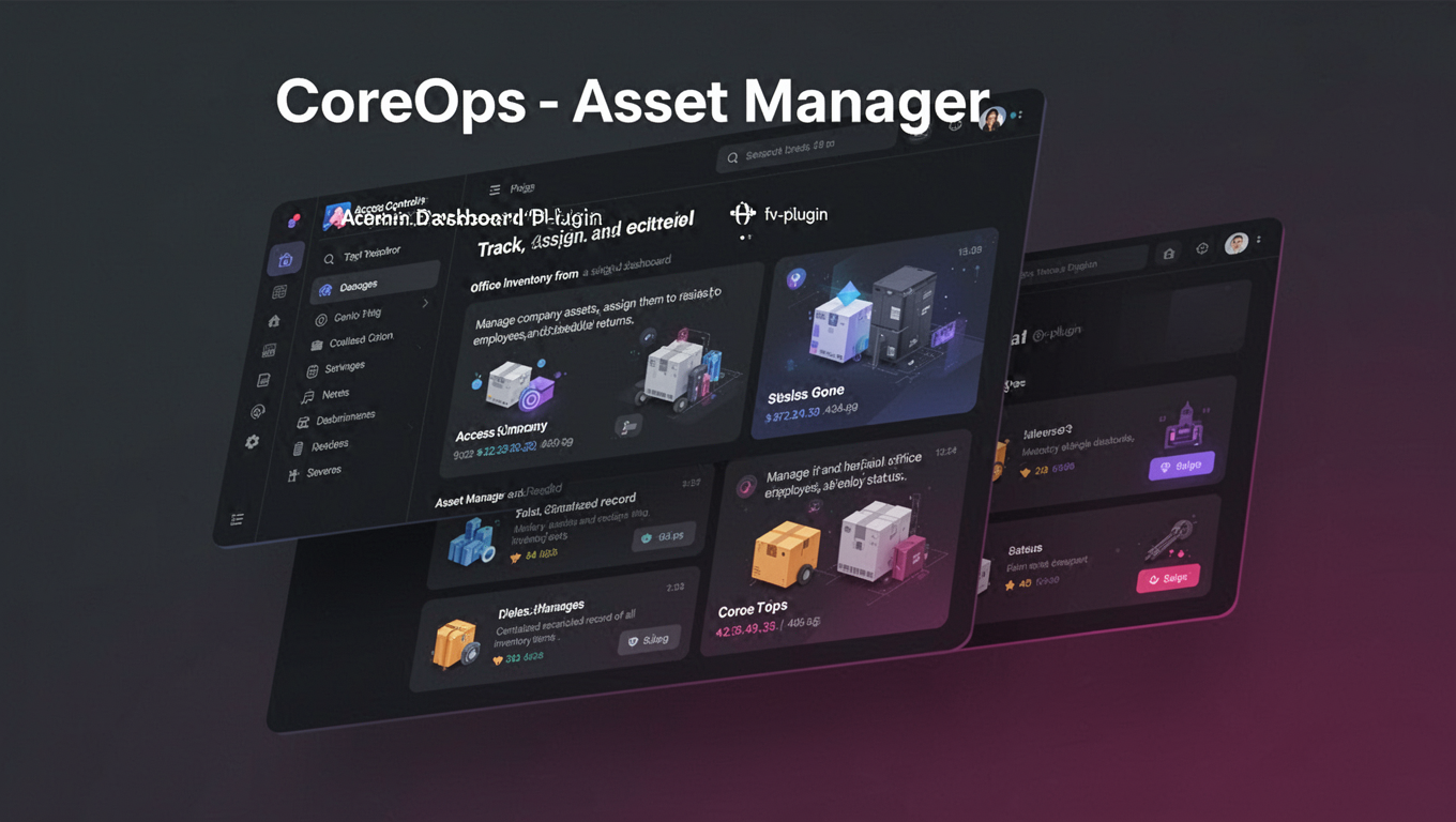 Preview of CoreOps - Asset Manager