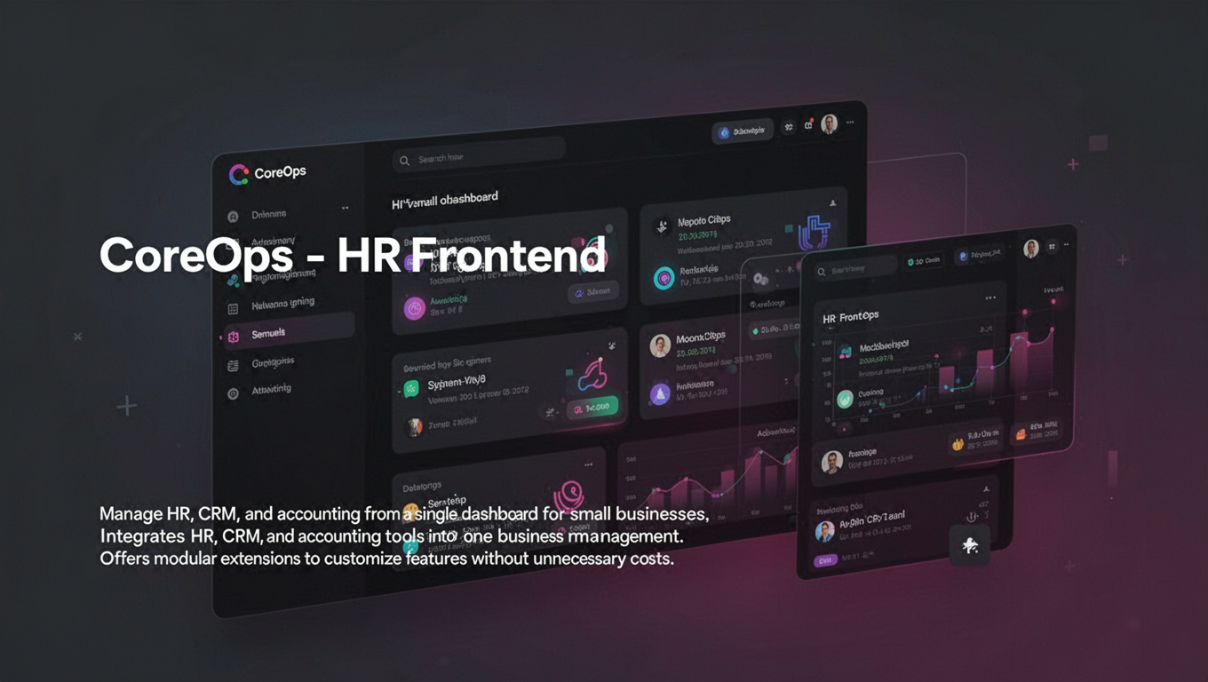 Preview of CoreOps - HR Frontend