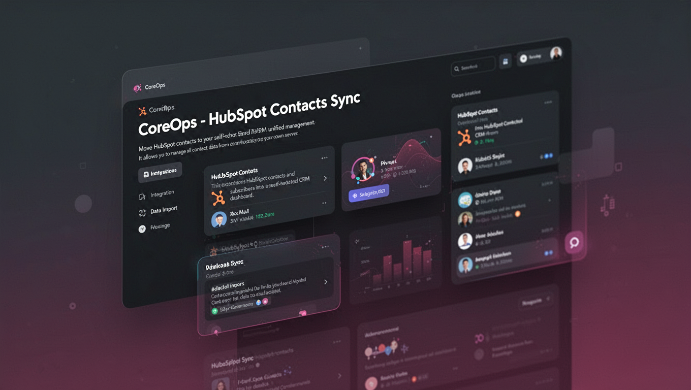 Preview of CoreOps - HubSpot Contacts Sync