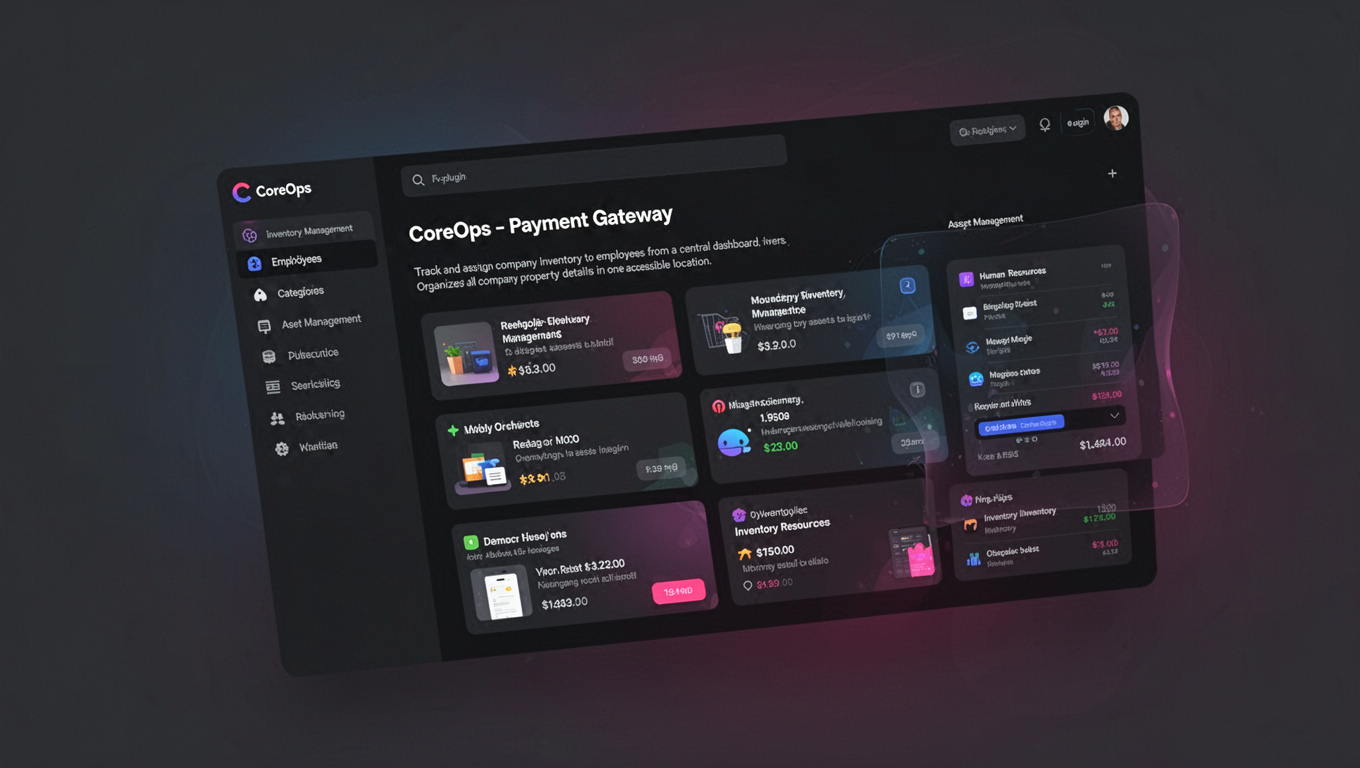 Preview of CoreOps - Payment Gateway