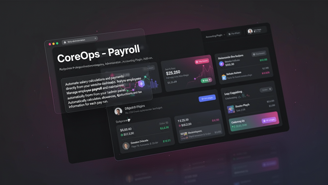 Preview of CoreOps - Payroll