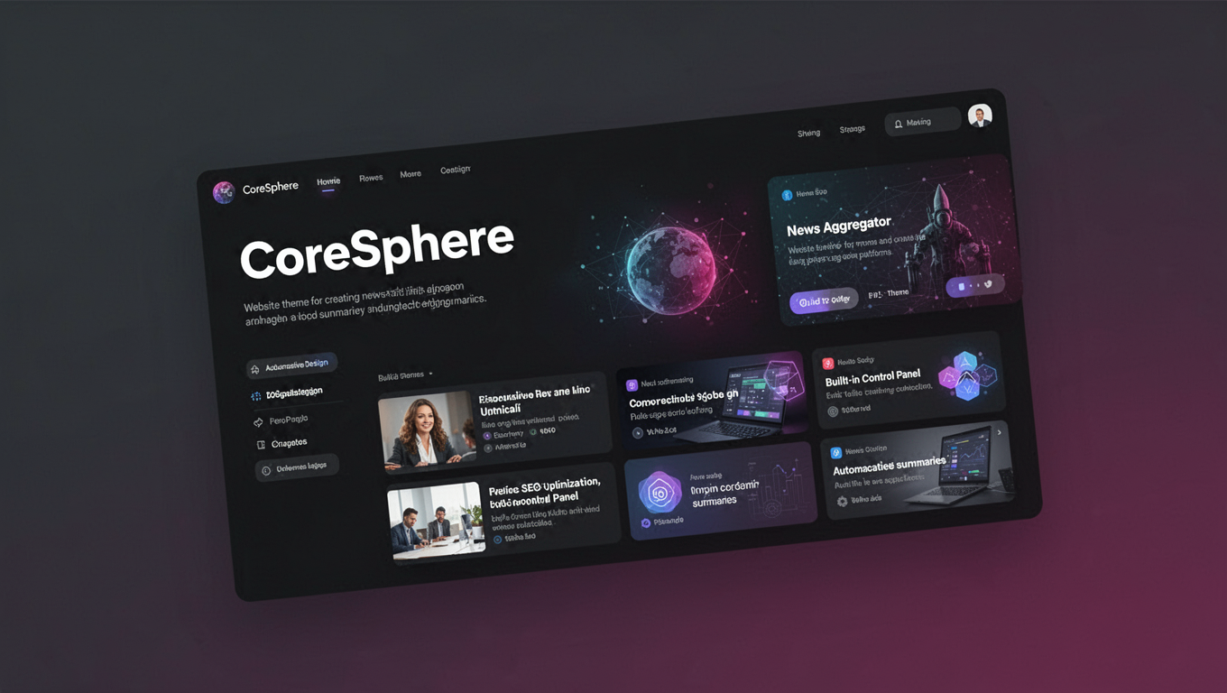 Preview of CoreSphere
