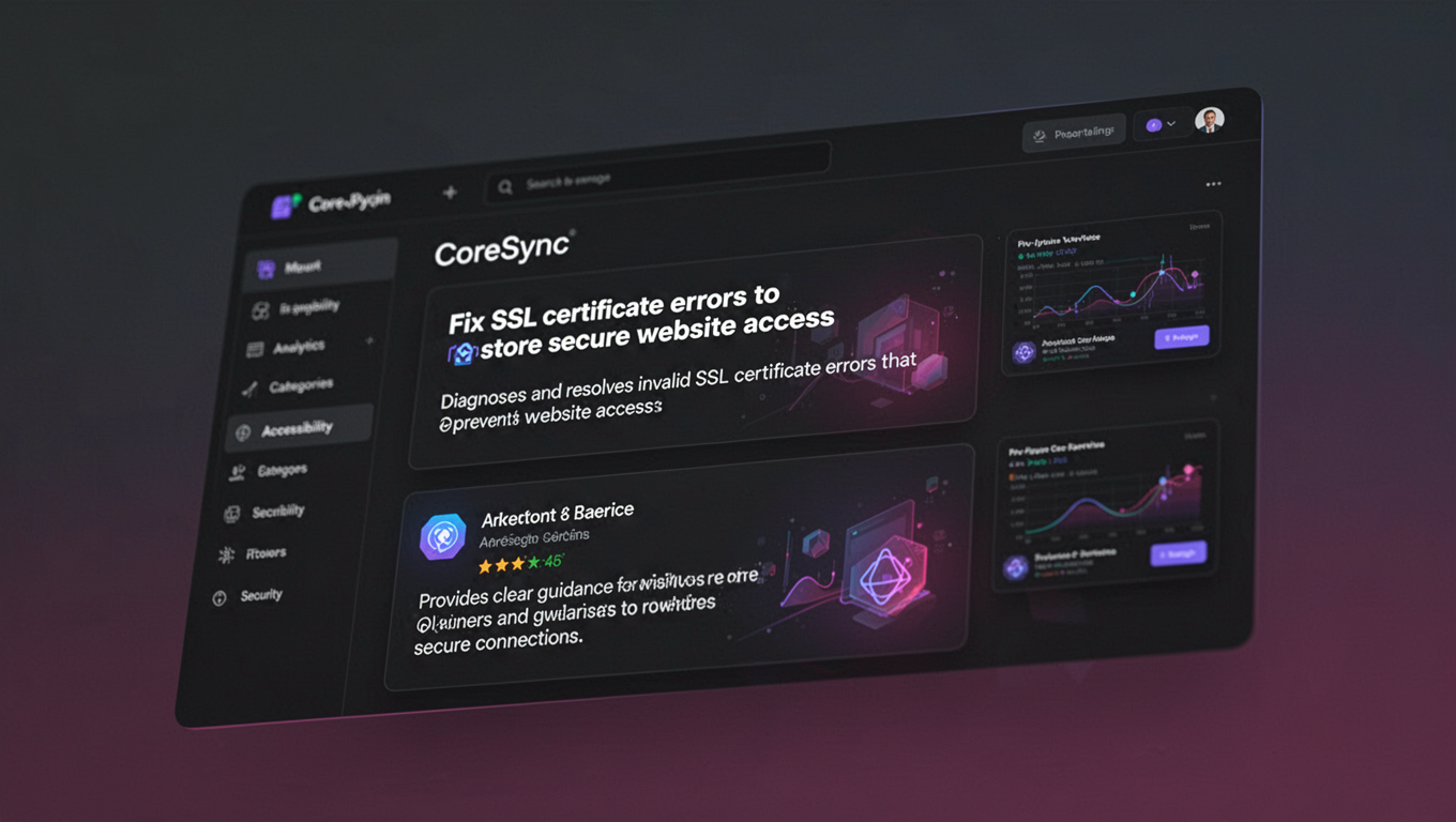 Preview of CoreSync