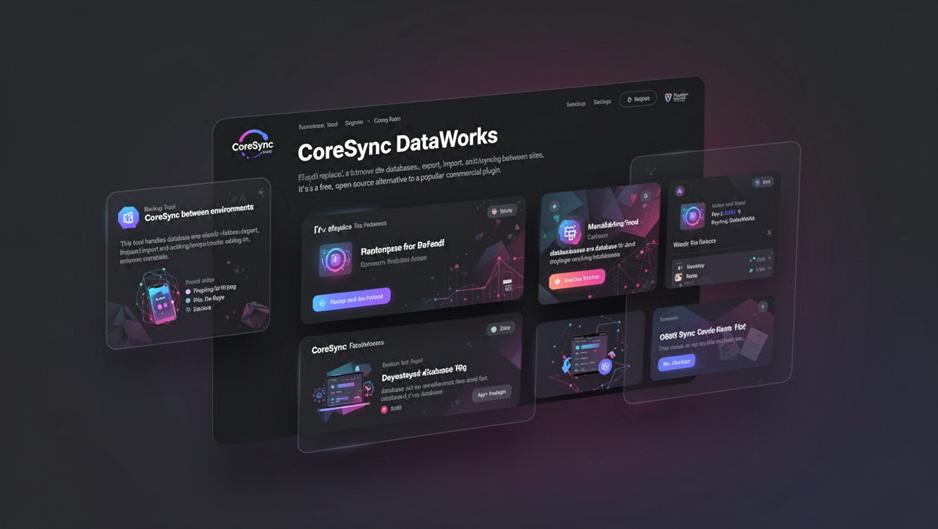 Preview of CoreSync DataWorks