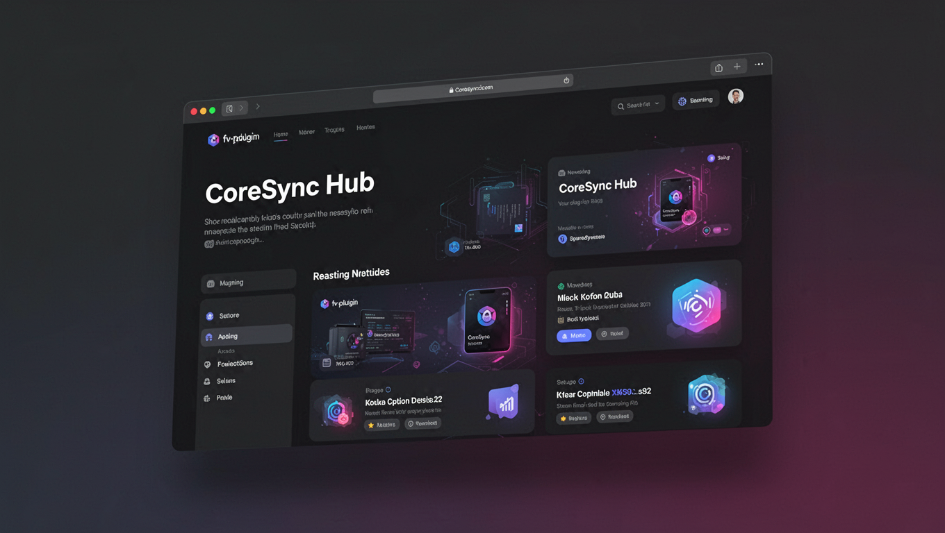 Preview of CoreSync Hub
